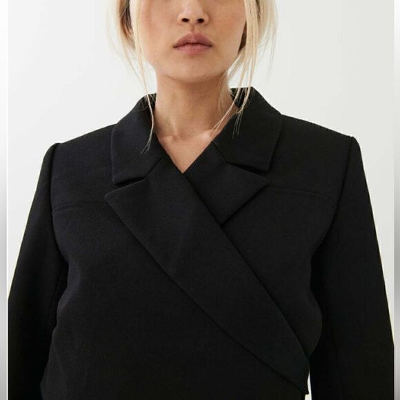 P.E.‎ Nation Downtown Cropped Blazer Jacket in Black Size XS - Picture 5 of 14